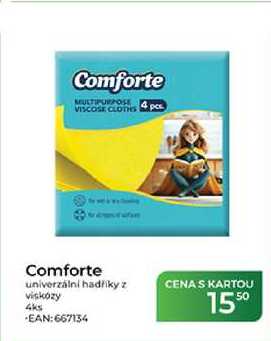 Comforte univerzální hadříky z viskózy 4ks