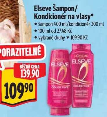 Elseve Kondicionér na vlasy, 300 ml