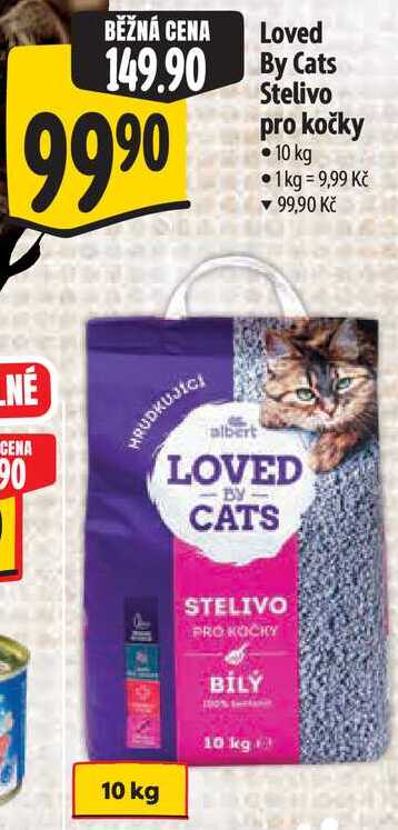 Loved By Cats Stelivo pro kočky, 10 kg 