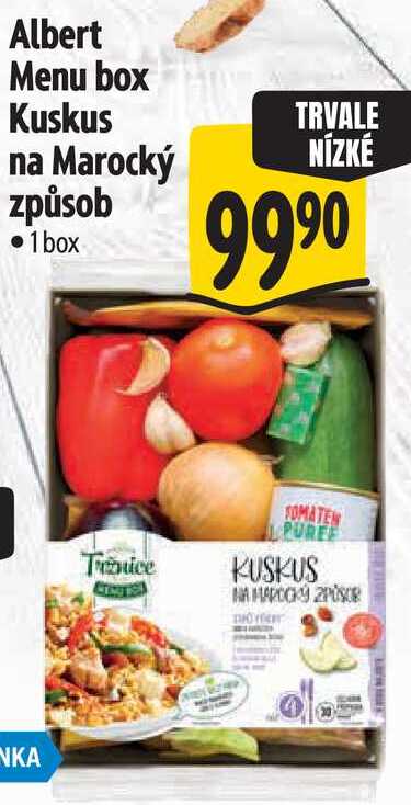 Albert Menu box Kuskus na Marocký způsob