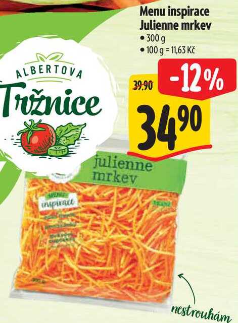 Menu inspirace Julienne mrkev, 300 g