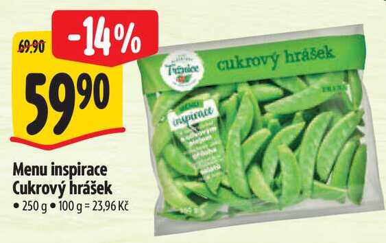 Menu inspirace Cukrový hrášek, 250 g