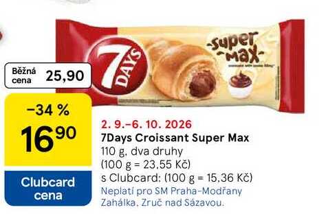 7Days Croissant Super Max, 110 g 