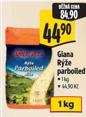 Giana Rýže Parboiled, 1 kg