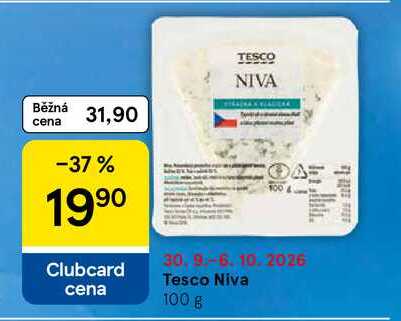 Tesco Niva, 100 g