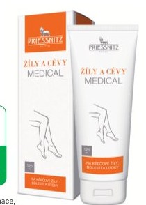 Priessnitz Žíly a cévy Medical 125 ml