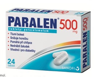Paralen® 500 mg 24 tablet