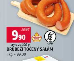DRŮBEŽÍ TOČENÝ SALÁM 100g