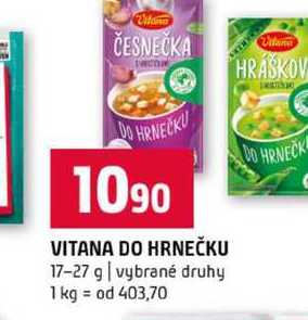 VITANA DO HRNEČKU 17-27 g vybrané druhy