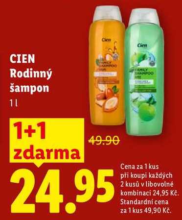 CIEN Rodinný šampon, 1 l