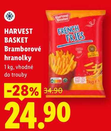 HARVEST BASKET Bramborové hranolky, 1 kg
