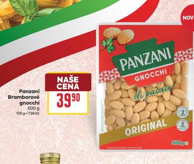 Panzani Bramborové gnocchi 500 g