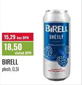 BIRELL plech, 0,51