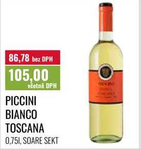 PICCINI BIANCO TOSCANA, 0,751