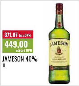 JAMESON 40% 11