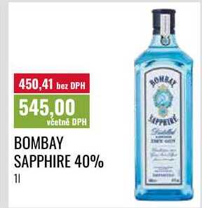  BOMBAY SAPPHIRE 40%, 11 