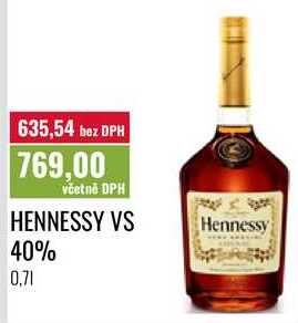 HENNESSY VS 40%, 0,71