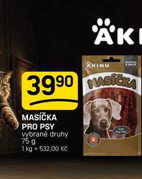 MASÍČKA PRO PSY vybrané druhy 75 g