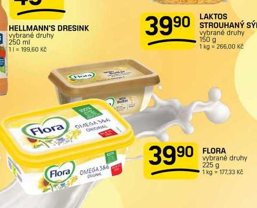FLORA vybrané druhy 225 g