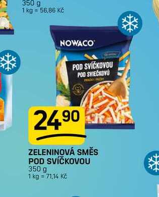 ZELENINOVÁ SMĚS POD SVÍČKOVOU 350 g