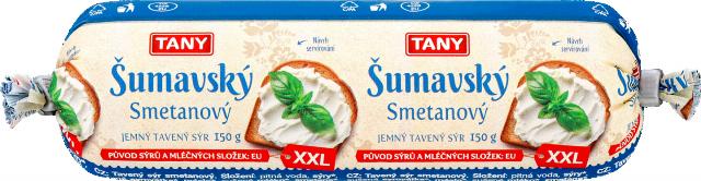 TANY Šumavský tavený sýr smetanový