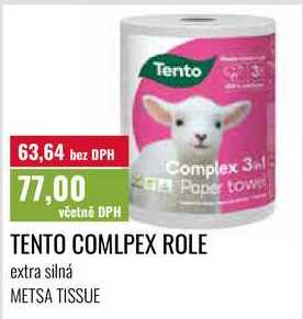 TENTO COMLPEX ROLE, extra silná