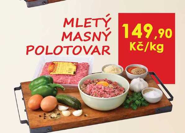 Mletý masný polotovar 1kg