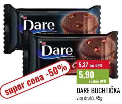 DARE BUCHTIČKA více druhů, 45g
