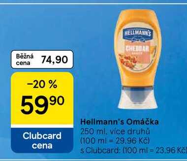 Hellmann's Omáčka, 250 ml, více druhů  