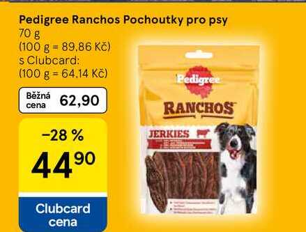 Pedigree Ranchos Pochoutky pro psy, 70 g