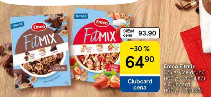 Emco Fitmix, 375 g, více druhů