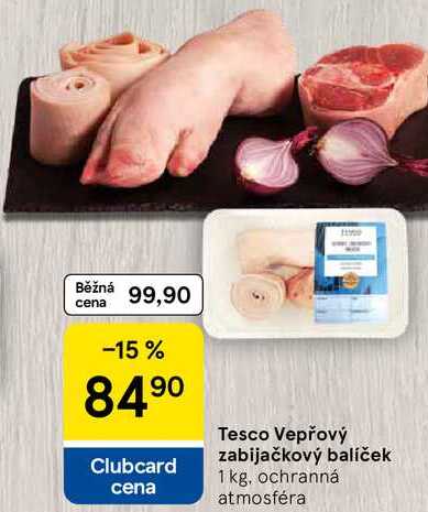Tesco Vepřový zabijačkový balíček, 1 kg