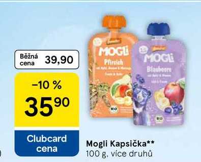 Mogli Kapsička, 100 g, více druhů