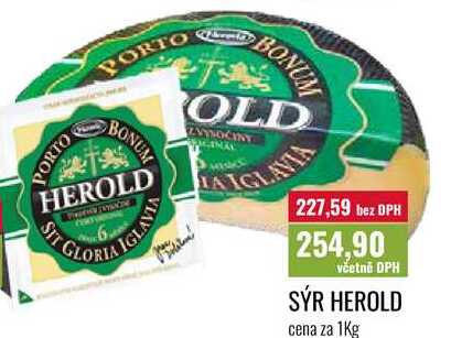SÝR HEROLD cena za 1Kg 