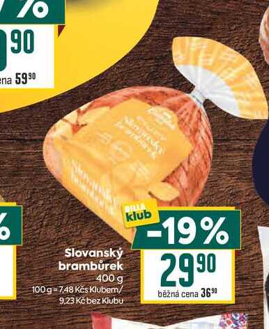 Slovanský brambůrek 400 g