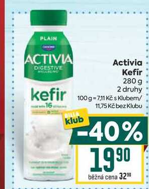 Activia Kefír 280g