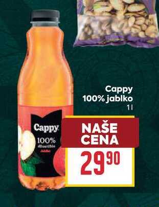 Cappy 100% jablko 1l