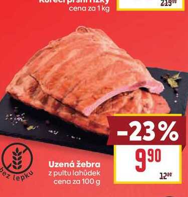 Uzená žebra 100g