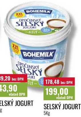 SELSKÝ JOGURT 5Kg 
