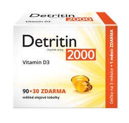 Detritin Vitamin D3 2000 IU