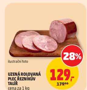 UZENÁ ROLOVANÁ PLEC ŘEZNÍKŮV TALÍŘ, 1 kg