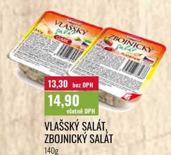 VLAŠSKÝ SALÁT, ZBOJNICKÝ SALÁT 140g