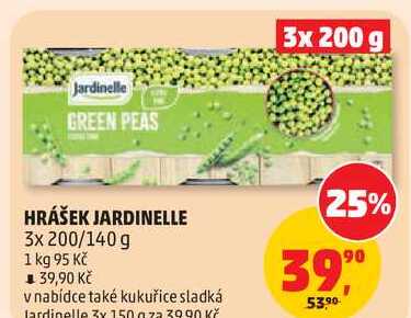 HRÁŠEK JARDINELLE, 3x 200/140 g 