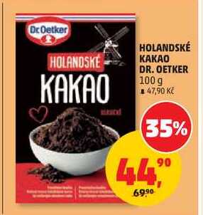 DR. OETKER HOLANDSKÉ KAKAO, 100 g