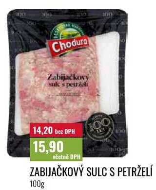 ZABIJAČKOVÝ SULC S PETRŽELÍ 100g