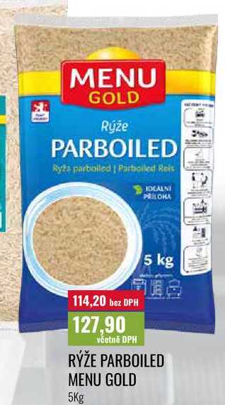 RÝŽE PARBOILED MENU GOLD 5Kg 