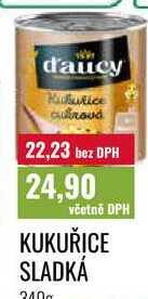 KUKUŘICE SLADKÁ 340g