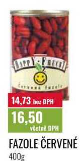 FAZOLE ČERVENÉ 400g