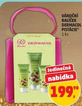 VÁNOČNÍ BALÍČEK DERMACOL PISTÁCIE, 1 ks