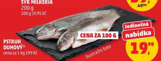 PSTRUH DUHOVÝ, 100 g